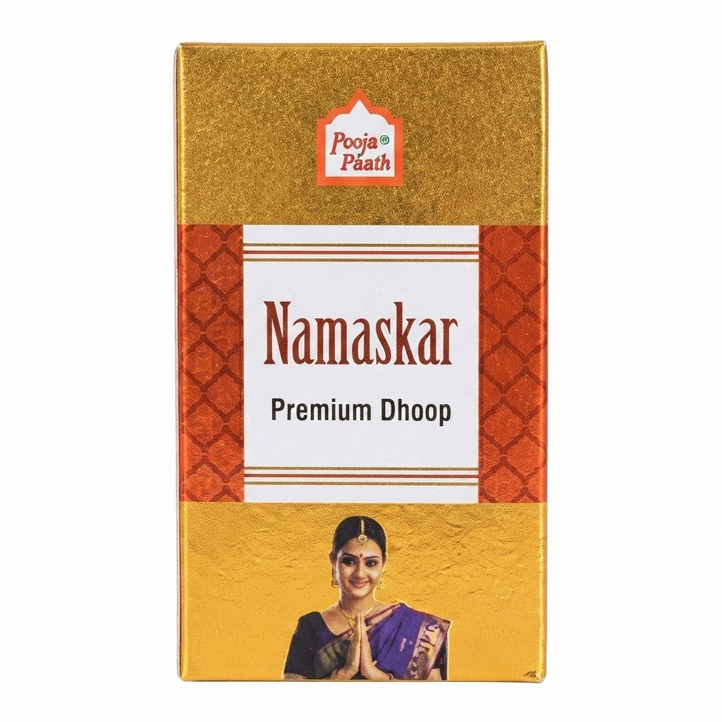Pooja Paath Namaskar – Premium Dhoop for Daily Prayers and Welcoming Ambiance