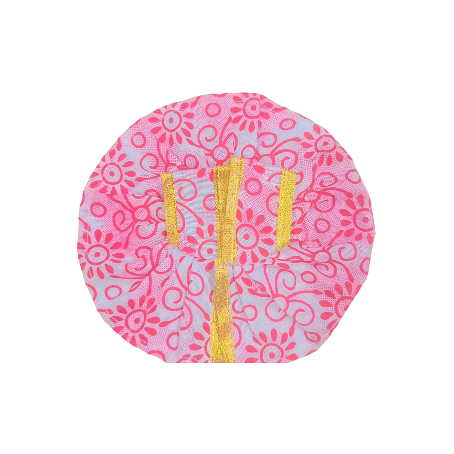 Sacred Floral Poshak in Divine Pink