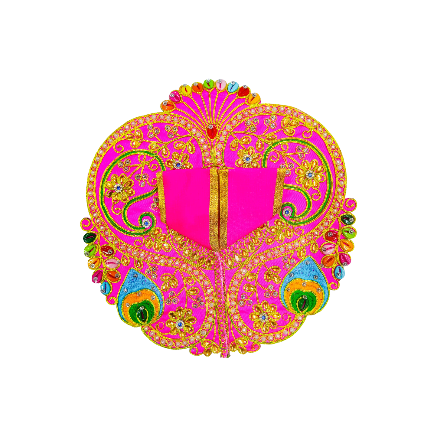 Royal Peacock Poshak in Divine Pink