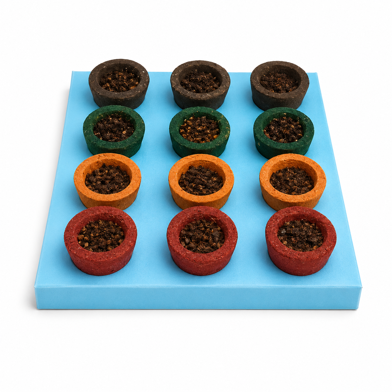 Sambhrani Cups (4-in-1) – Multi-Color Premium Dhoop Cups for Prayer
