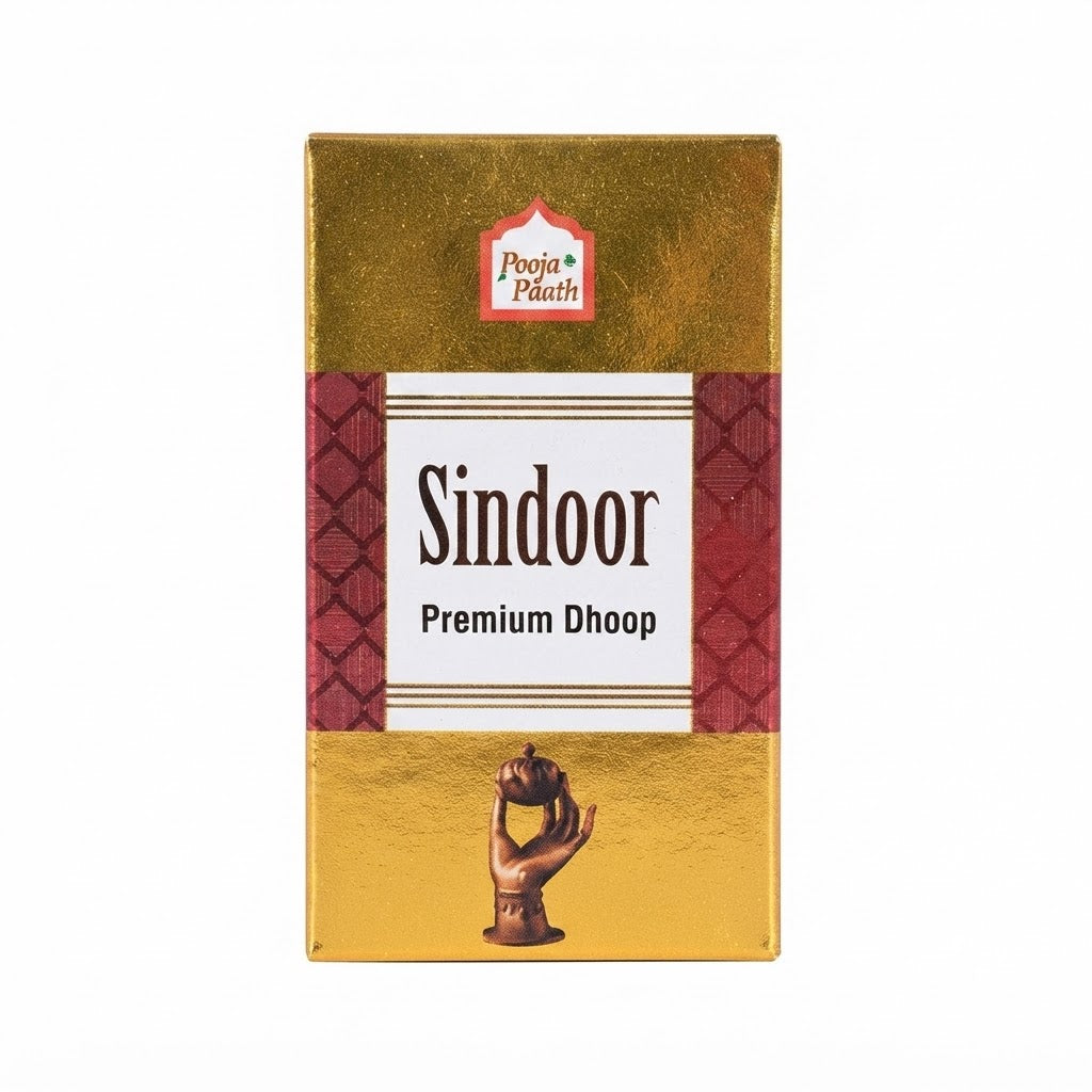 Pooja Paath Sindoor – Premium Dhoop for Devotional Worship and Ambiance