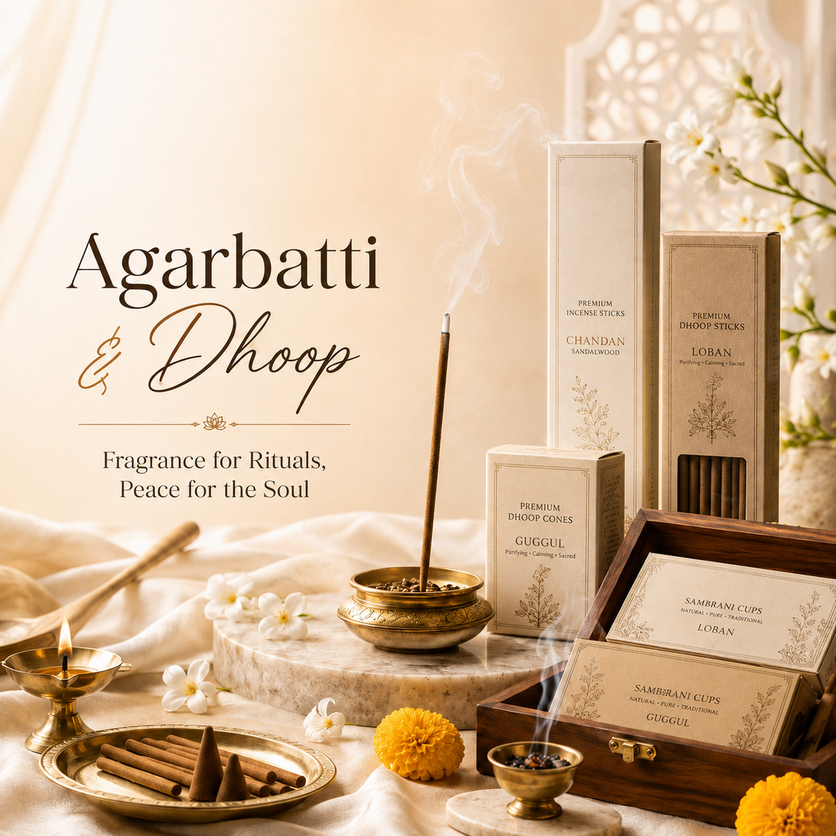 Agarbatti/Dhoop/Sambhrani Cups