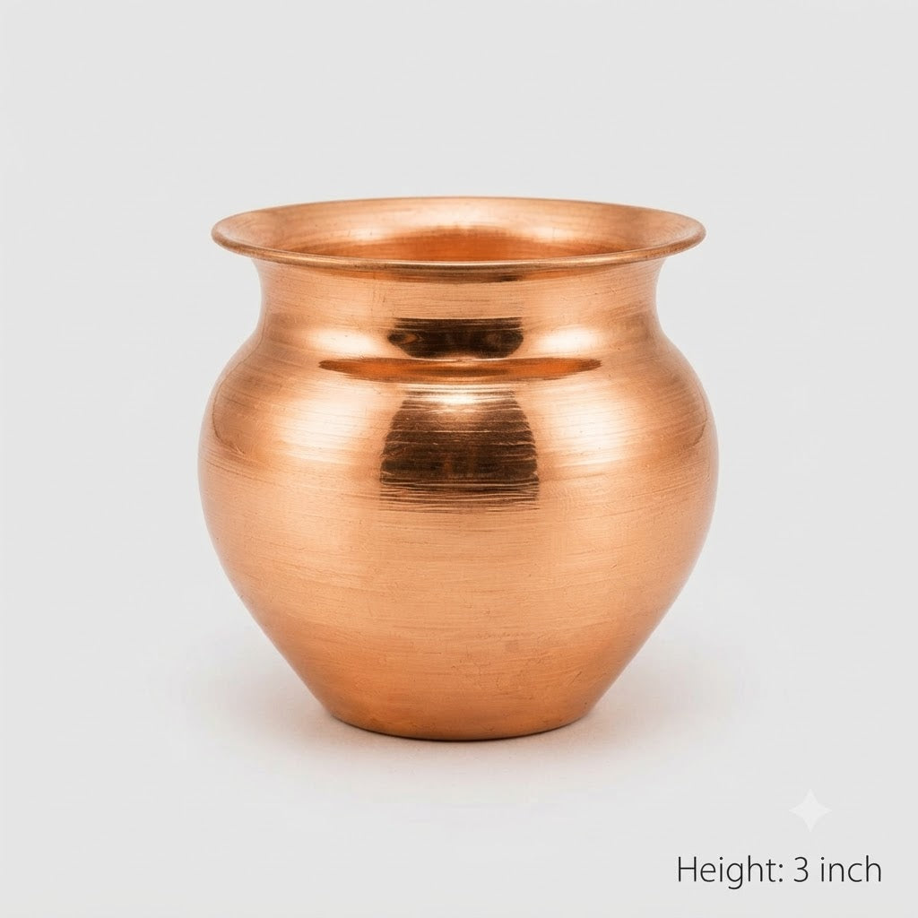 Traditional Copper Lota – Medium (Height 3inch)