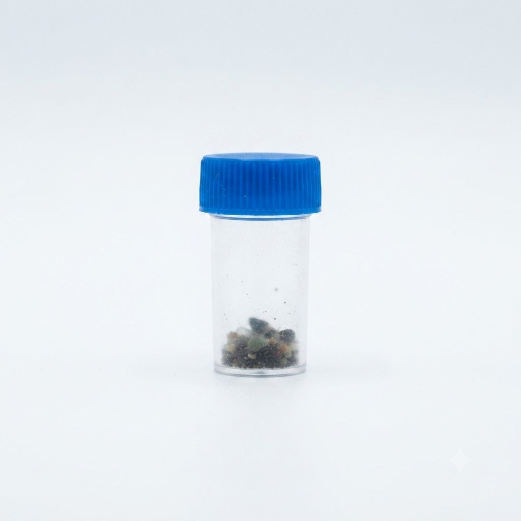 Authentic Navratna Gemstones Collection Set in Storage Vial