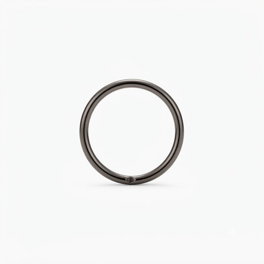 Classic Simple Iron Ring for Traditional and Daily Wear