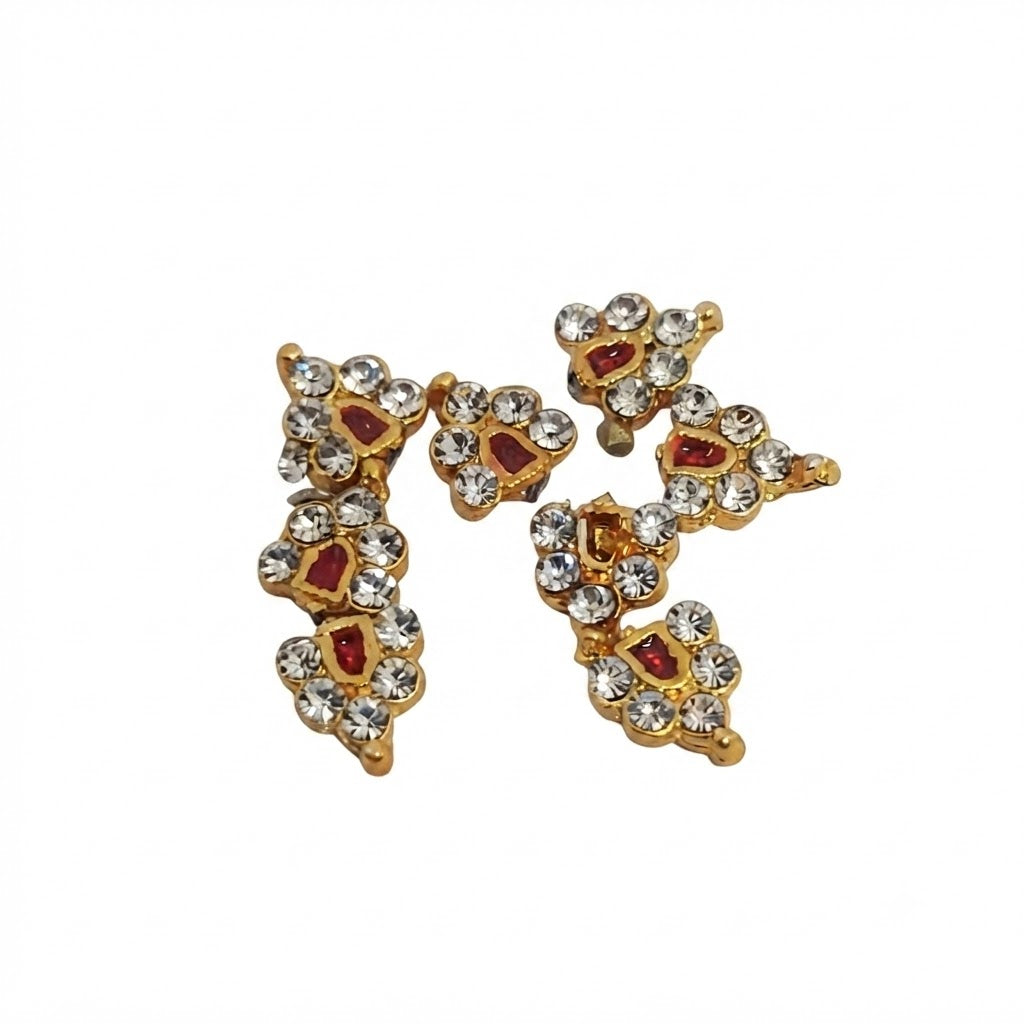 Handcrafted Traditional Curved Design Gopal Ji Decorative Bindi / Tilak