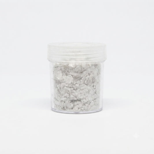 Pure Abhrak (30g) (Mica Flakes / Mineral Powder) in Storage Jar