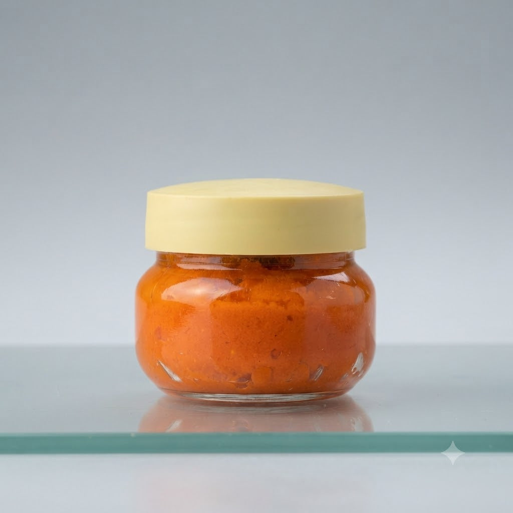 Sacred Hanuman Sindoor – Traditional Orange Chola Sindoor Paste for Puja & Deity Offering