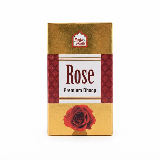 Pooja Paath Rose – Premium Dhoop for Daily Prayers and Fragrance