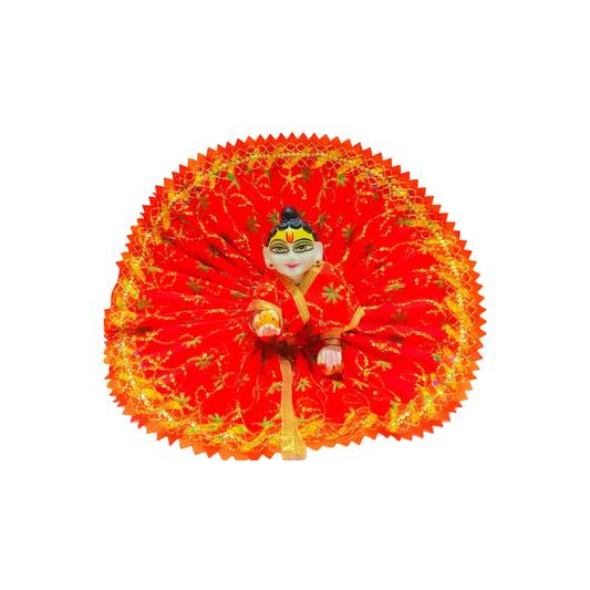 Traditional Sequins Work Laddu Gopal Dress