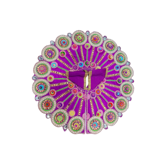 Divine Floral Pearl Laddu Gopal Poshak
