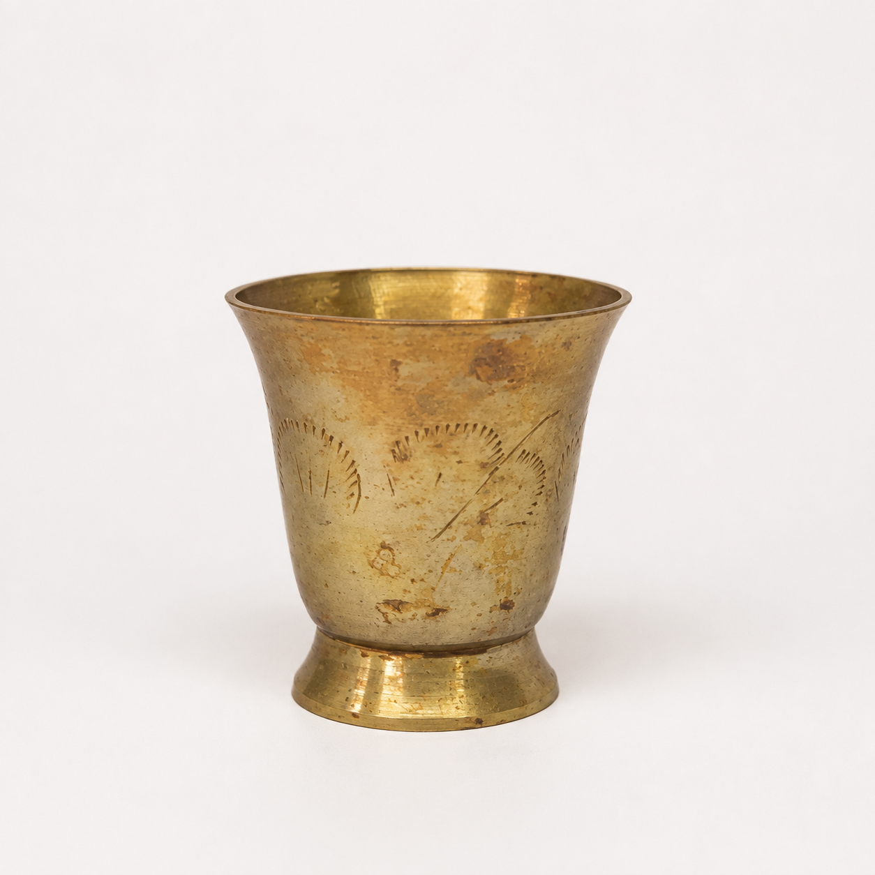 Decorative Brass Glass