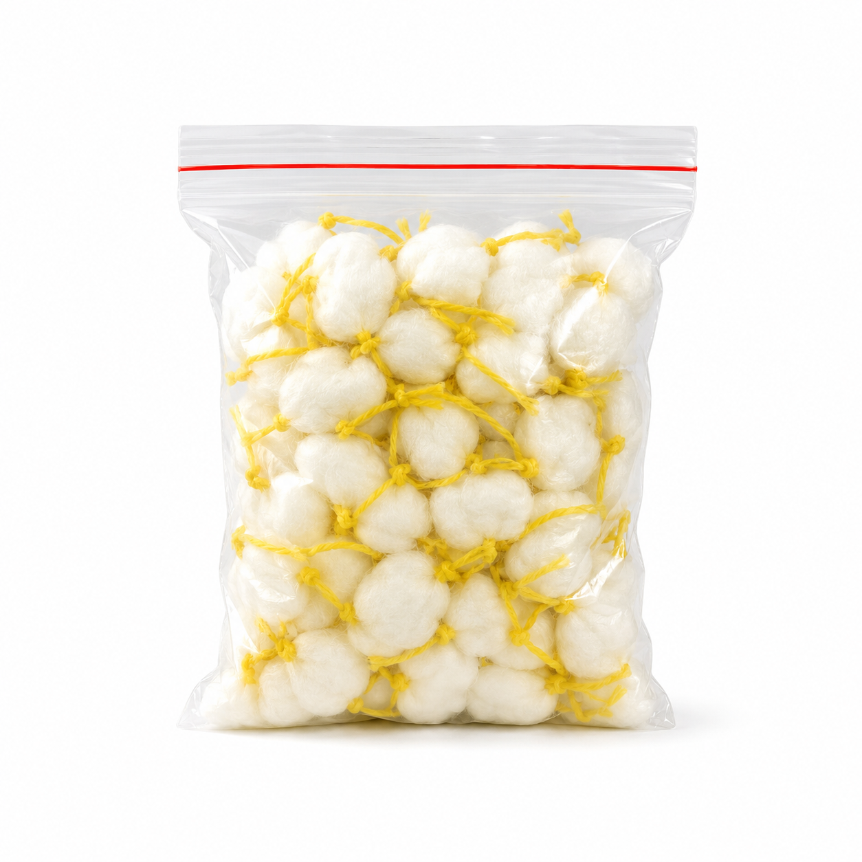 Pooja Cotton Wicks – Yellow