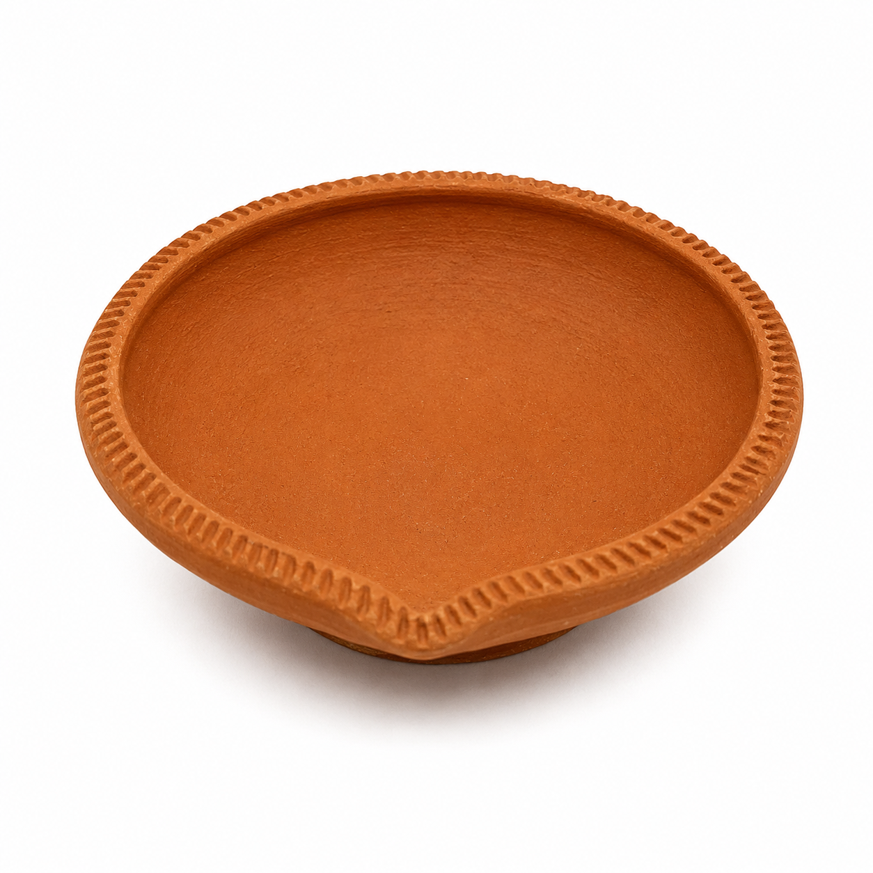 Round 2.5 Inch Terracotta Diya