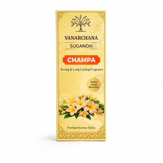 Vanarchana Sugandh Champa – Premium Incense Sticks with Strong & Long-Lasting Fragrance