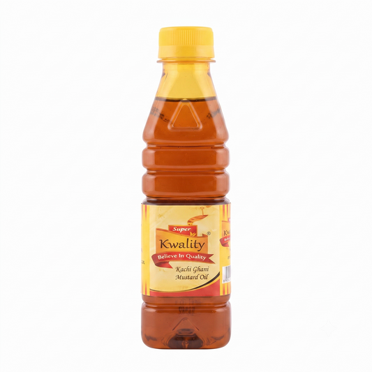 Super Kwality Kachhi Ghani Mustard Oil – Pure & Authentic Cooking Oil