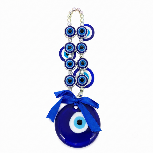 Evil Eye Hanging – Blue Decorative Wall Hanging for Home & Office