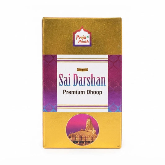 Pooja Paath Sai Darshan – Premium Dhoop for Devotional Worship and Ambiance