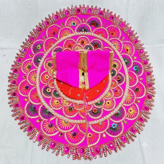 Navrang Shringar Poshak Radha Pink for Laddu Gopal