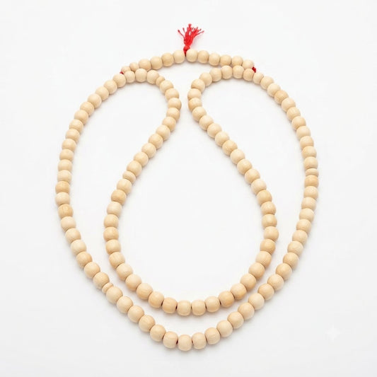 Original Tulsi Mala – Sacred Holy Basil Prayer Beads Necklace for Meditation & Devotion