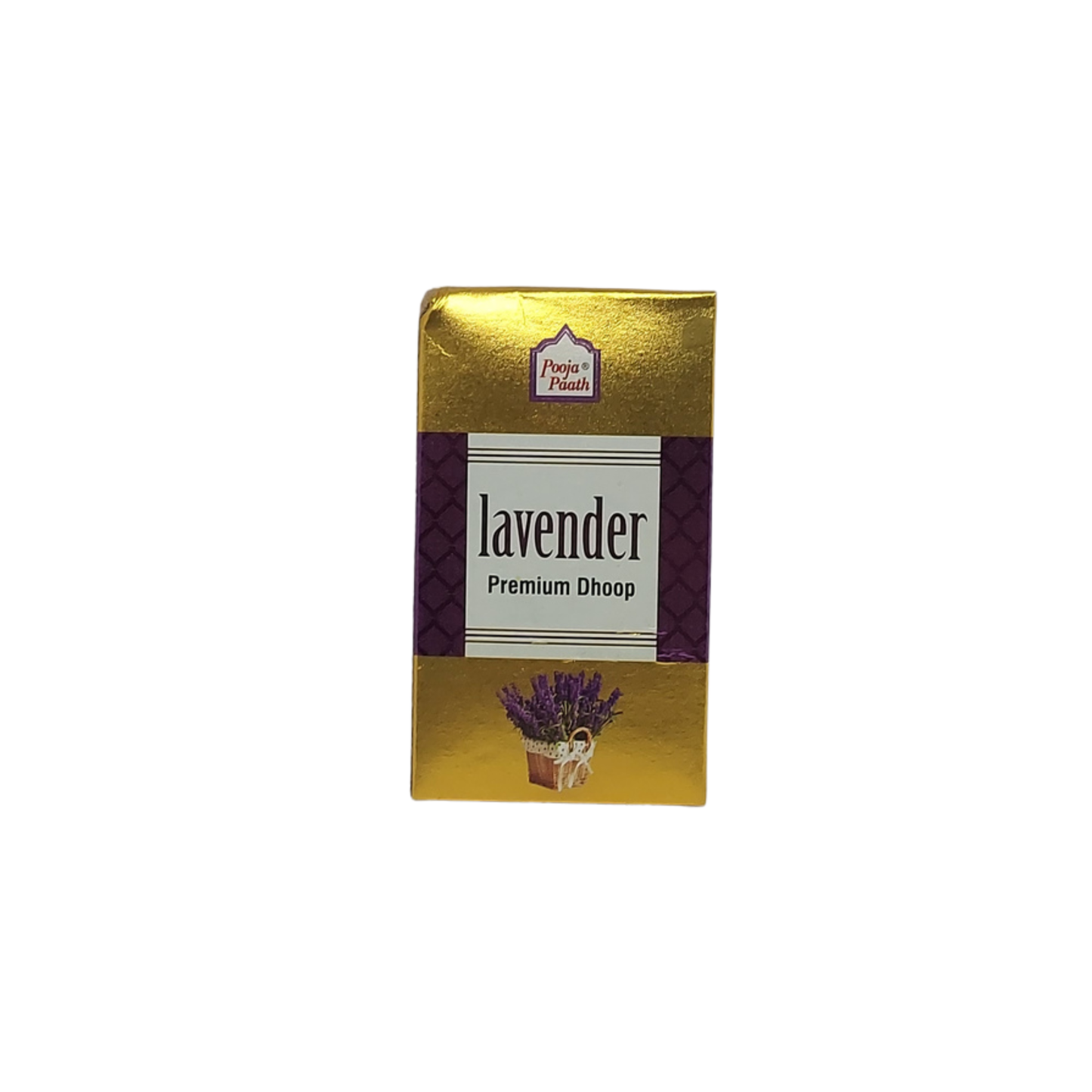 Pooja Paath Lavender – Premium Dhoop for Relaxation and Home Fragrance