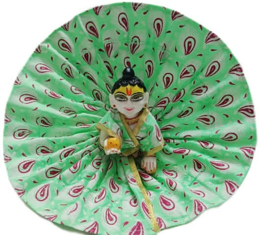 Traditional Printed Laddu Gopal Dress Set