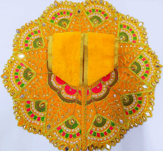 Yellow Festive Laddu Gopal Dress